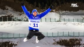 JO 2022 (Biathlon) : "Comme un petit garçon qui touche l'or", l'émotion de Fillon Maillet après son titre olympique
