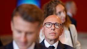 Éric Ciotti et Emmanuel Macron à Nice le 6 juin 2025