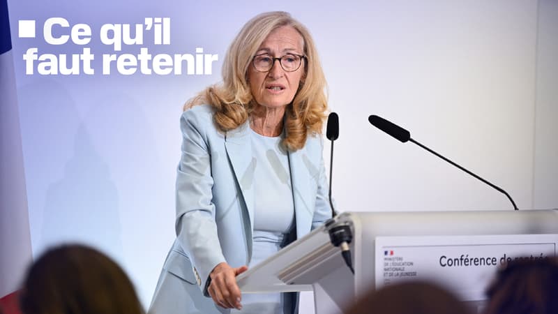 Rentrée des classes 2024: ce qu'il faut retenir de la conférence de presse de Nicole Belloubet