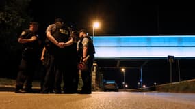 Des policiers croates près de Zagreb, le 1er août 2019 (image d'illustration)
