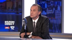 Renaud Muselier à l'occasion du débat du second tour des régionales en Paca sur BFMTV-RMC le 24 juin 2021.