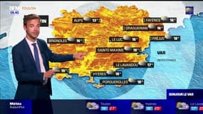 Météo Var: un temps nuageux et des risques d'orages dans l'après-midi, 25°C à Hyères