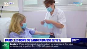 Paris: les dons du sang en baisse de 15%