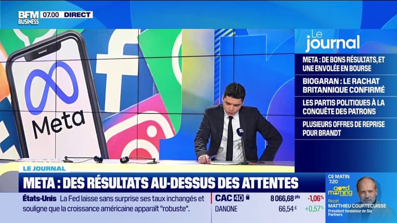 Meta : des résultats au-dessus des attentes