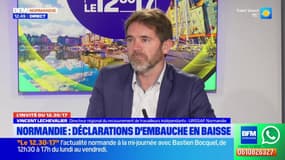 Normandie: -6,2% de déclarations d'embauche en baisse au 2e trimestre 2024