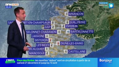 Météo: la couverture nuageuse s'intensifie en journée, 7°C à Briançon et 13°C à Sisteron