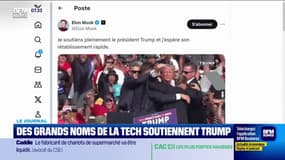 Des grands noms de la tech soutiennent Trump