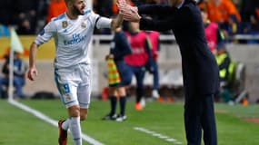 Karim Benzema et Zinedine Zidane