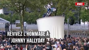 Concerts, motards, statue dévoilée... revivez l'hommage à Johnny Hallyday