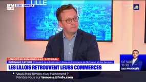 Le président de la Fédération Lilloise du Commerce de l'Artisanat et des Services explique que certains commerces ont dû mettre la clé sous la porte