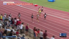 Meeting d'athlétisme de Marseille: revivez la victoire de Michelle-Lee Ahye sur la finale femme du 100 mètres