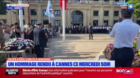Gendarme tué à Mougins: un hommage rendu à Cannes
