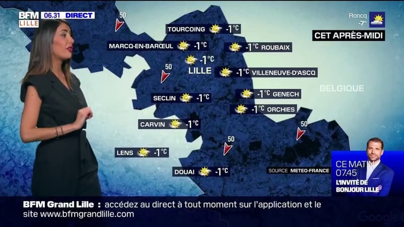 Météo Lille: le froid s'accentue ce mercredi, jusqu'à - 8 °C attendus
