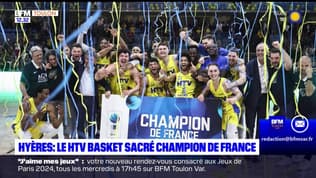 Hyères: le HTV Basket sacré champion de France de N1 et signe sa montée en Pro B