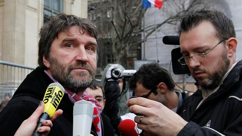 Eric Vercoutre, responsable syndical CFDT de SeaFrance. Le tribunal de commerce de Paris a reporté au 9 janvier l'examen du projet de reprise de la compagnie de ferries transmanche par une société coopérative et participative (Scop) regroupant ses salarié