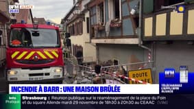 Bas-Rhin: une maison brûlée dans un incendie à Barr