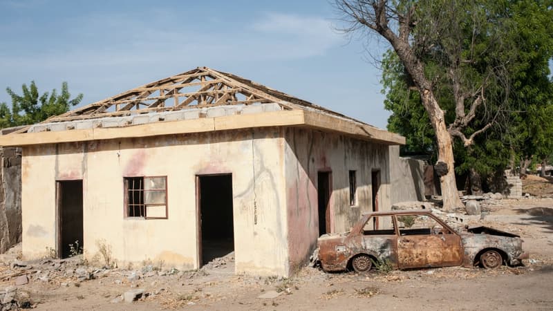 Le village de Bama, ravagé par Boko Haram, dans le nord-est du pays.