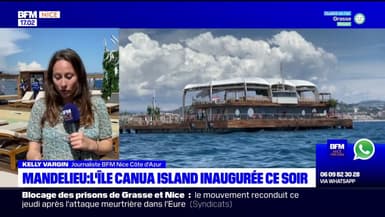 BFM Nice Côte d'Azur vous emmène à bord de Canua Island, inaugurée ce soir