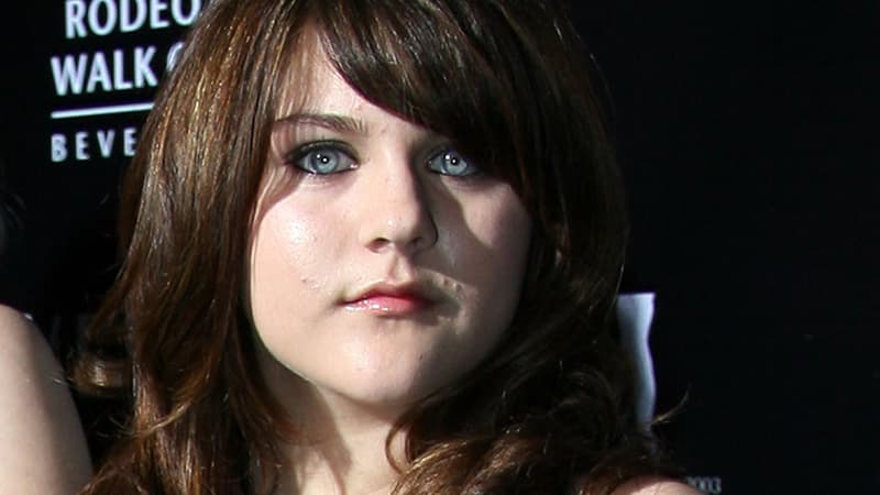Frances Bean Cobain, fille de Kurt Cobain et de Courtney Love.