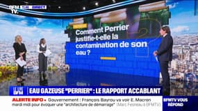 Comment Perrier justifie-t-elle la contamination de son eau ? 