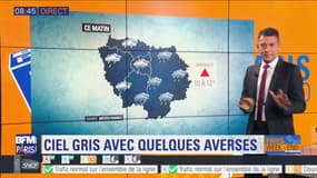 Météo Paris-Ile de France du 23 novembre: Un ciel gris avec quelques averses