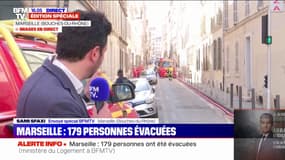 Immeuble effondré à Marseille: la brigade des pompiers cynophiles sur place pour chercher les survivants