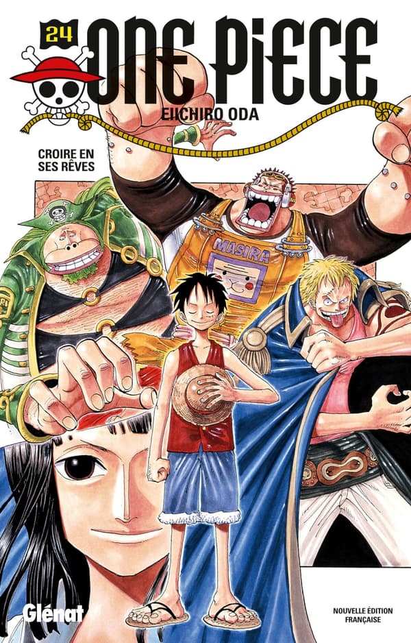 La couverture du tome 24 de "One Piece"