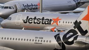 Un avion de la compagnie Jetstar - Image d'illustration