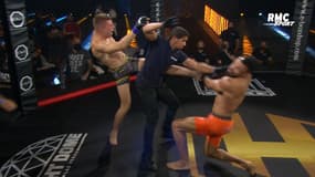 Hexagone MMA : Le très mauvais geste de Jagelo sur Amoussou, vainqueur sur disqualification