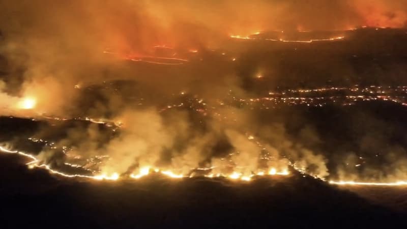 Les images impressionnantes de l'incendie en Espagne qui a brûlé environ 16.000 hectares à Saragosse
