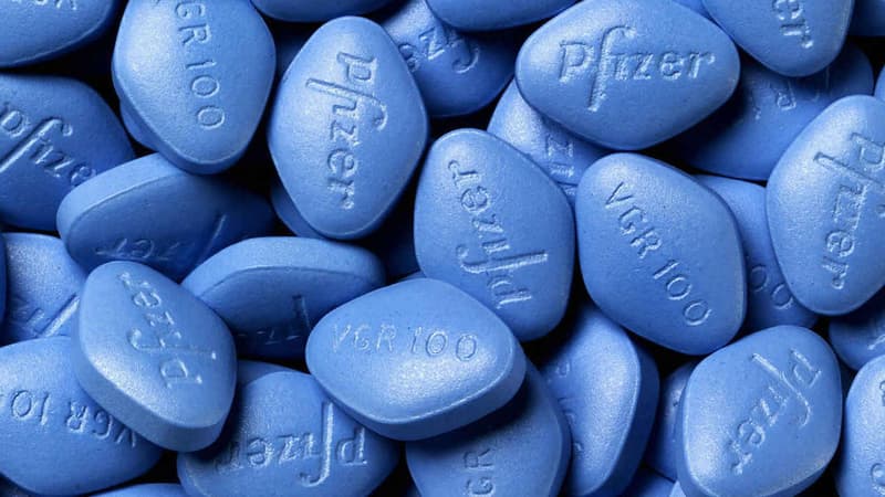 Des pilules de Viagra, du laboratoire Pfizer (illustration).