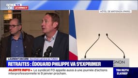 Laurent Escure annonce que l'UNSA Ferroviaire "a décidé de prendre acte des avancées" dans le secteur des transports et appelle "à une pause du mouvement à la SNCF"