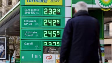 Le prix moyen de l'essence et du gazole dépassait les 2 euros le litre en France début mars
