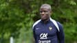 N'Golo Kanté, ici à l'entraînement avec l'équipe de France, le 30 mai 2024, a eu peur de ne plus jamais porter le maillot de l'équipe de France