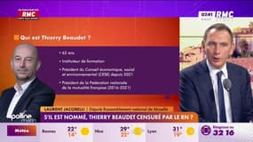 Thierry Beaudet à Matignon : "Un idéologue qui sera inféodé à Emmanuel Macron", tacle Laurent Jacobelli, député RN de la Moselle