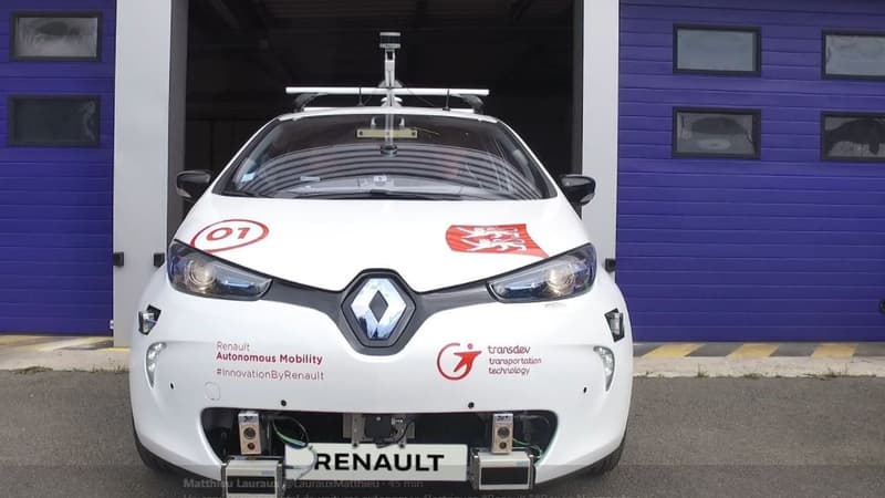 Les utilisateurs pourront appeler à la demande un véhicule en temps réel, des Renault Zoe électriques, sans chauffeur. 