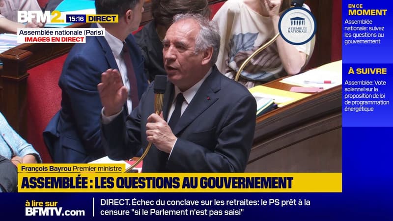 Échec du conclave sur les retraites: François Bayrou a la 