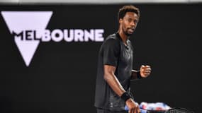Gaël Monfils à l'Open d'Australie 2022