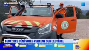 Feux : des bénévoles veillent sur le massif de l'Estérel