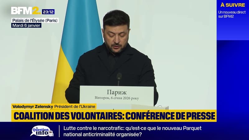 Volodymyr Zelensky se félicite de "documents substantiels" sur les garanties de sécurité, et "pas seulement des paroles"
