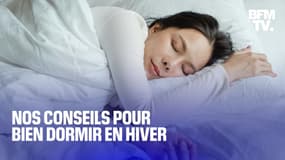 Température de la pièce, chaussettes ou pas, couette… Nos conseils pour bien dormir en hiver  