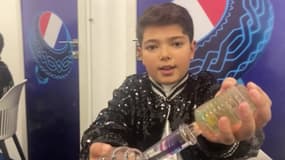 Lissandro, vainqueur français de l'Eurovision Junior 2022.