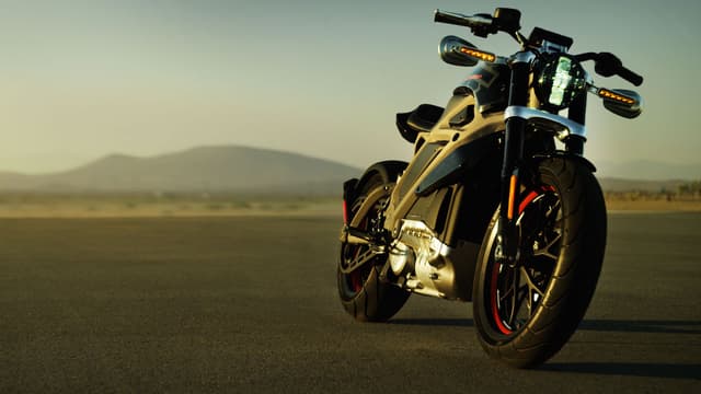 Si vous cherchez une moto électrique sur le Salon de la moto, rendez-vous sur le stand Harley Davidson qui présente le seul modèle de l'événement.