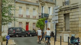 Des cyclistes dans les rues de Bordeaux (Photo d'illustration).