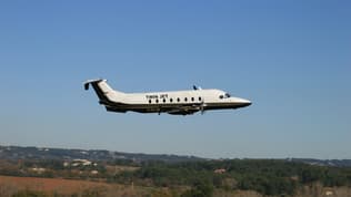 Un avion Twin Jet (Illustration).