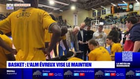 Basket: l'ALM Évreux vise le maintien