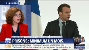 Réforme pénitentiaire: que faut-il retenir des annonces d'Emmanuel Macron sur la prison ?