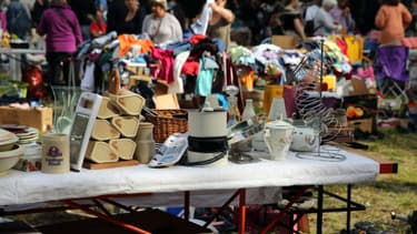 Une brocante . (photo d'illustration). - Isabelle Blanchemain - Flickr