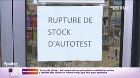 Covid-19 : rupture de stock d'autotest avant Noël