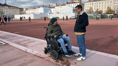 Marco Petitto et Sébastien Guillon, fondateurs d'Andyamo, ont imaginé une application pour les personnes à mobilité réduite.